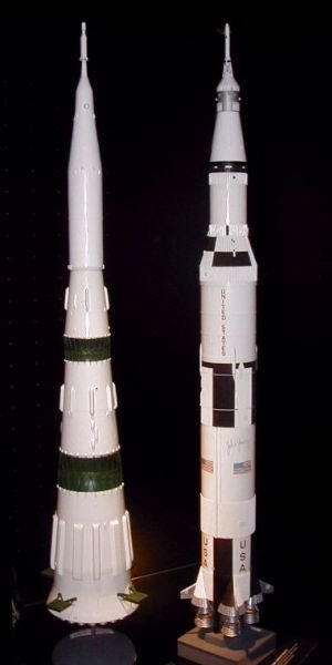 Comparison of the N1 and Saturn V rockets