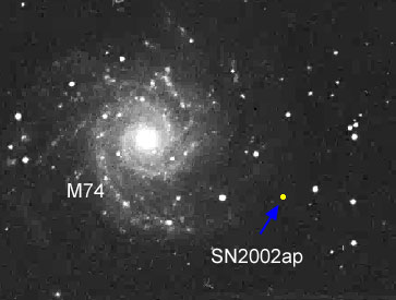 Supernova SN2002ap